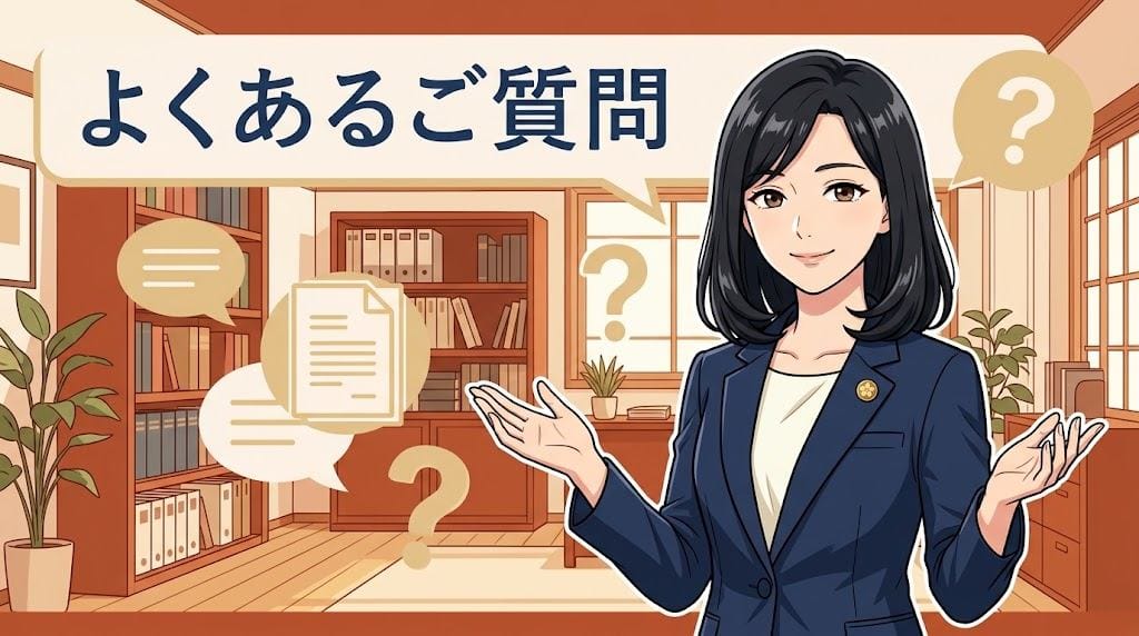 よくあるご質問を解説する松戸市・柏市の行政書士だいち法務事務所のアイキャッチ画像
